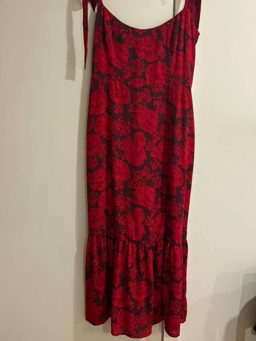 Red Floral Park & Fifth Dress